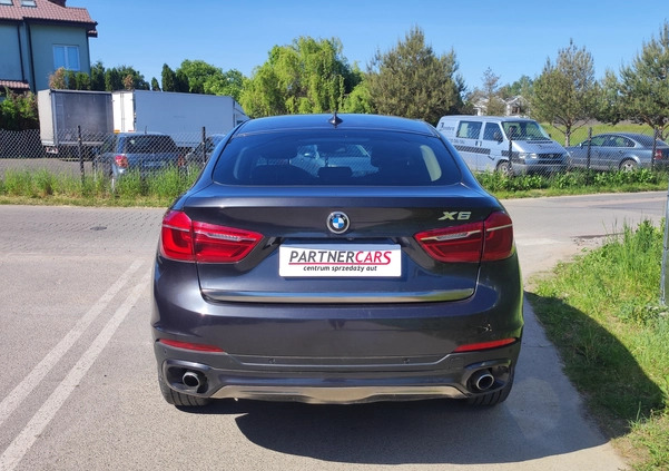 BMW X6 cena 129900 przebieg: 45000, rok produkcji 2015 z Węgrów małe 154